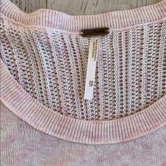Free People Baby Pink Sweater - Picture 5 of 7
